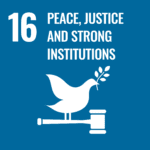 16: Peace, Justice & Strong Institutions