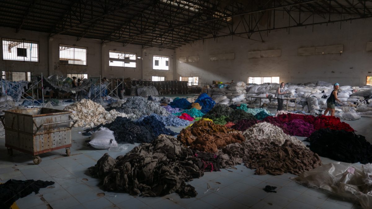 Clothing landfill