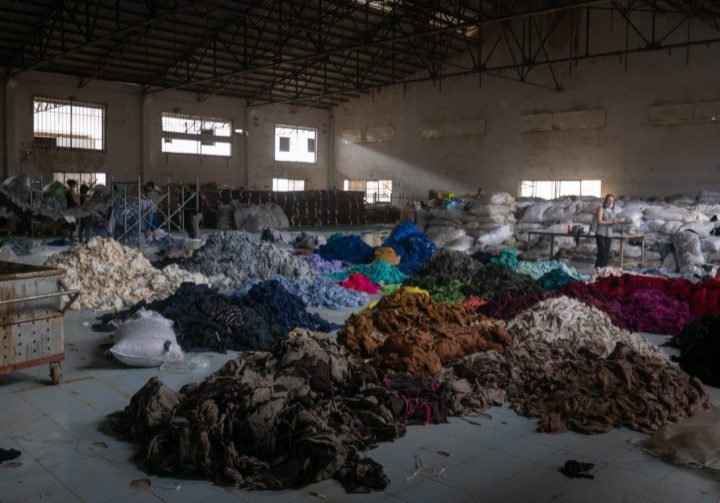 Clothing landfill